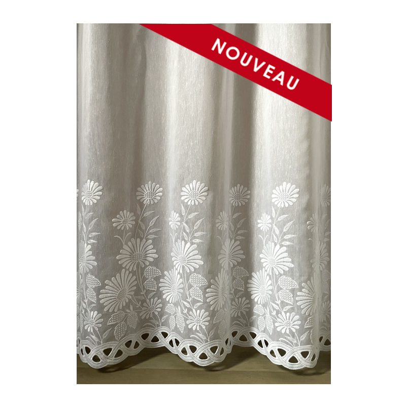 MARGUERITE Embroidered Curtain